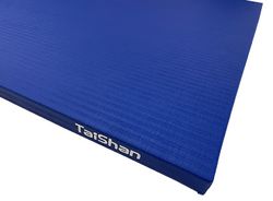 Мат татамі Taishan 200*100*4см антисліп, рисова соломка 160 кг/м3 Синій