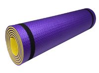 Килимок для йоги 1800х600х8 мм Жовто-Фіолетовий